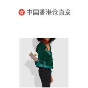 COACH 蔻驰 香港直邮Coach(专柜) 蔻驰 Parker系列牛皮山茶花链条老花印花女