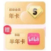 Baidu 百度 网盘 SVIP超级会员 12个月+赠B站半年卡