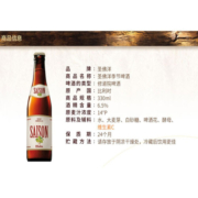 罗斯福（临期啤酒）精酿啤酒 果味啤酒 进口啤酒 口粮啤酒 精酿尝鲜 圣弗洋季节330ml*6（24年2月）
