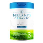 贝拉米（Bellamy's）【保税直发】白金版A2有机婴幼儿配方牛奶粉 澳洲原装进口800g 3段-24年5月