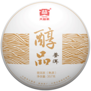 大益茶叶普洱茶  醇品普洱熟茶 品质口粮茶 批次随机 357g * 1饼
