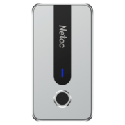 朗科（Netac）500GB Type-c USB 3.2 移动固态硬盘（PSSD）Z11 指纹识别 传输高达550MB/s 防震耐用安全防护