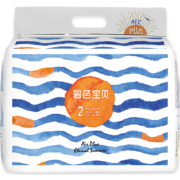碧芭宝贝 盛夏光年 纸尿裤0.2cm超薄透气 纸尿裤XXL-30片（15kg+）*4件