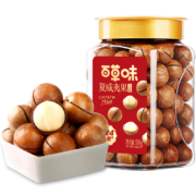 京东百亿补贴:百草味 罐装夏威夷果500g 奶油味