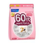 芳珂FANCL 中老年复合维生素 女性60+营养包 30日量 VBVC矿物质 银杏叶辅酶Q10虾青素钙 心血管 父母健康