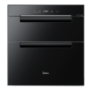 双11预售、PLUS会员：Midea 美的 消毒柜家用 嵌入式 厨房餐具碗柜碗筷茶 110L三层大容量110HQ2