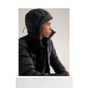 ARC'TERYX 始祖鸟 欧洲直邮ARC'TERYX始祖鸟THORIUM男士连帽拉链黑色羽绒服户外保暖