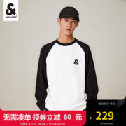杰克·琼斯（JACK&JONES）秋季男装运动卫衣长袖打底衫男士