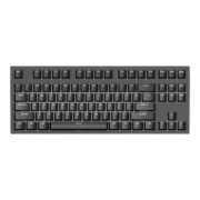GANSS高斯GS87C/104C客制化机械键盘热插拔轴电竞游戏办公游戏键盘背光电脑键盘 GS87C黑色【白光】单模有线版 全键热插拔 KTT银轴(线性轴)