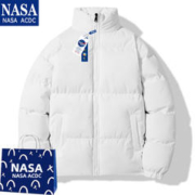 NASA ACDC 男女款冬季加厚羽绒服棉袄休闲港风潮牌情侣装棉服外套
