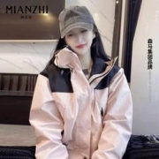 mianzhi 棉致 森马集团棉致秋冬户外三合一防风防水登山服外套冲锋衣男女可拆卸