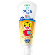 狮王（Lion）齿力佳巧虎儿童牙膏2-12岁 酵素含氟宝宝牙膏日本进口 蜜桃味60g