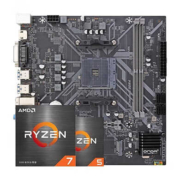 京东百亿补贴：AMD R5-5600 CPU散片处理器+昂达 B450S-B 主板 板U套装