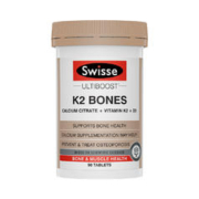 Swisse 斯维诗 Ultiboost K2钙维生素D骨骼片 90片