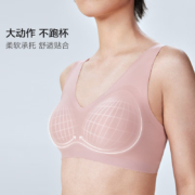 京东百亿补贴：维多利亚的秘密 Q弹软支撑无钢圈无痕文胸女内衣 Ⅰ 98L4海军蓝 11216629 M