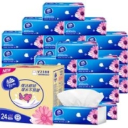 猫超 维达超韧抽纸3层120抽24包