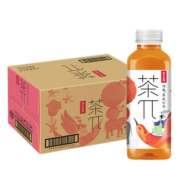农夫山泉茶派茶兀果味茶π花茶500ml*15瓶乌龙茶柠檬茉莉花茶水果味饮料 柚子绿茶【散装】5瓶