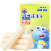 小鹿蓝蓝_深海鳕鱼肠 宝宝零食添加益生元阿拉斯加鳕鱼肉肠 300g