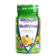 【效期24年4月30日】vitafusion美国进口成人男士女士复合维生素营养软糖70粒*单瓶