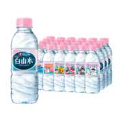 白山水 长白山天然火山矿泉水(适合儿童)低矿淡钠 农心330ml*24瓶塑膜装