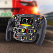 图马思特 法拉利SF1000方向盘盘面 方程式赛车F1 2022支持PC/PS/XBOX三平台 DIY替换盘面 1:1复刻 炭纤维面板