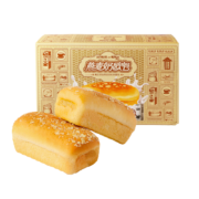 三只松鼠 欧包全麦 1斤10个-奶酪3紫薯3紫米2原味2