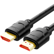 山泽(SAMZHE) HDMI线2.0版 4K数字高清线3D视频线 1米 18Gbps 投影仪电脑电视机机顶盒数据连接线 10SH8