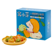 窝小芽 一周营养小水饺子馄饨儿童早餐食品无添加香精色素405g