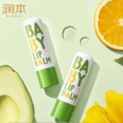润本 2支儿童天然补水润唇膏