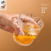 微信小程序：欢妍 北欧风冰川纹玻璃杯 矮款  一只装