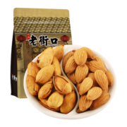 老街口老街口 坚果炒货 薄壳奶油巴旦木500g大杏仁扁桃仁坚果零食干果 【薄壳大颗粒】500g*1袋