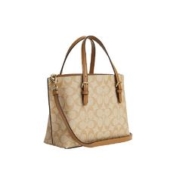 COACH 蔻驰 美国直邮COACH 蔻驰 MOLLIE TOTE 25 女士小号托特包斜挎包 焦糖l