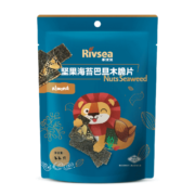 禾泱泱脆片 儿童零食 出游小零食 烘焙非油炸 坚果海苔巴旦木脆片22g