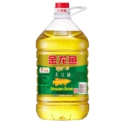 金龙鱼 食用油 浸出精炼一级大豆油 5L