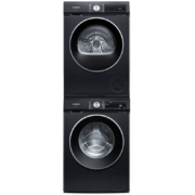 再降价，双11预售，PLUS会员：SIEMENS 西门子 iQ300 曜石黑系列 洗烘套装 WG52A1U20W+WQ53A2D20W