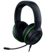 雷蛇 Razer 北海巨妖标准版X 游戏主机专用耳机 Xbox绿 头戴式7.1声道耳机