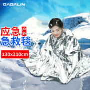 京东PLUS：JAJALIN 加加林 急救毯保温毯户外登山野营救生毯银色防晒PET多用铝箔保温应急毯