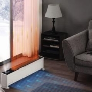 Midea 美的 HDY22LS 踢脚线取暖器 白色