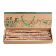 plus会员：京百味 焦作温县沙土铁棍山药怀山药3kg  盒长60/70公分 礼盒装 *2件+凑单品