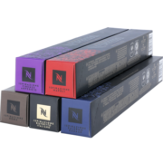 Nespresso 胶囊咖啡 意式浓烈咖啡胶囊套装 瑞士原装进口 意式浓黑缩咖啡胶囊 意式浓烈50颗装