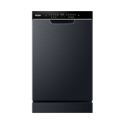 海尔（Haier）12套嵌入式变频洗碗机X3000洗消一体 一级水效 45cm超窄宽度 分区精洗EYBW122286BKU1