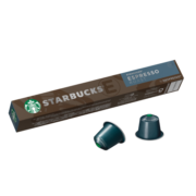 星巴克（Starbucks）Nespresso浓遇胶囊咖啡10粒 意式浓缩烘焙黑咖啡 瑞士进口