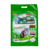 IRIS 爱丽思 豆腐猫砂 绿茶味 6L