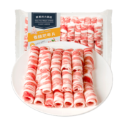 皓月 国内生产香醇肥羊片500g/袋 冷冻调理羊肉卷 火锅食材