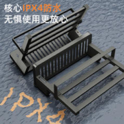 映生活智能电热毛巾架白色毛巾烘干架恒温家用浴室浴巾加热置物架
