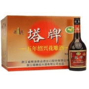 塔牌 绍兴黄酒五年陈冬酿半干型花雕600ml*12瓶加饭酒糯米黄酒