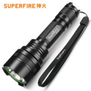 SUPFIRE 神火 C8强光手电筒小型迷你军超亮长续航远射充电照明应急灯户外家专
