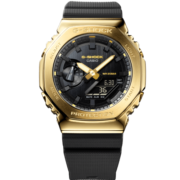 卡西欧（CASIO）手表【王鹤棣同款】G-SHOCK黄金时代新黑金系列男表GM-2100G-1A9