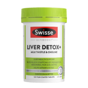 PLUS会员：Swisse 斯维诗 奶蓟草胆碱片120片/瓶 *3件+赠 维达抽纸24包