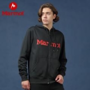 Marmot 土拨鼠 秋季新款运动户外透气男保暖舒适休闲连帽卫衣51271